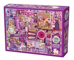 Pussel 1000 bitar "Purple"