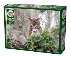 Pussel 1000 bitar "Horned Owl"