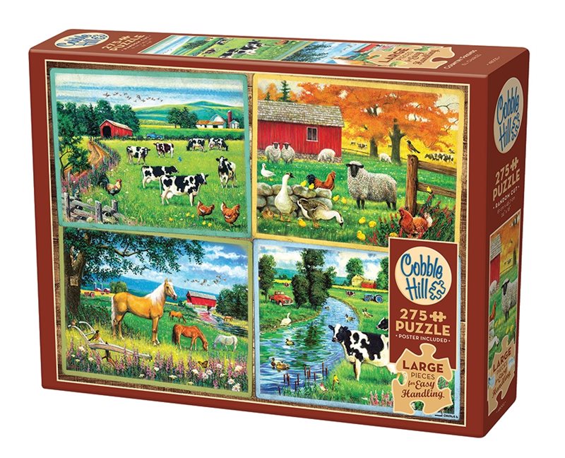 Pussel 275 bitar Country Friends (stora bitar)