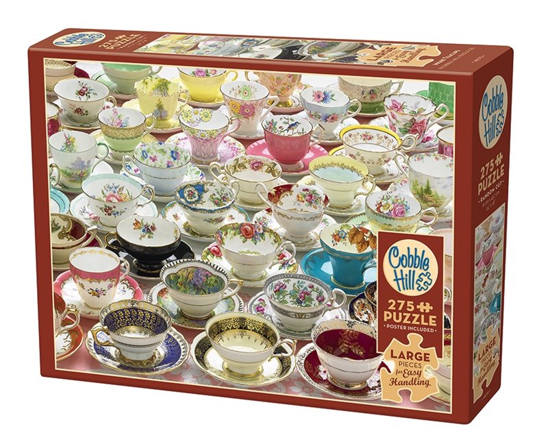 Pussel 275 bitar More Teacusp (stora bitar)