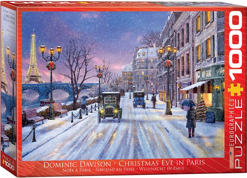 Pussel 1000 bitar - Christmas Eve in Paris
