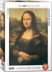 Pussel 1000 bitar - Mona Lisa, Leonardo da Vinci