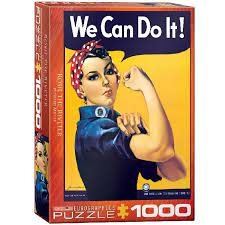 Pussel 1000 bitar "Rosie The Riveter" - Howard Miller