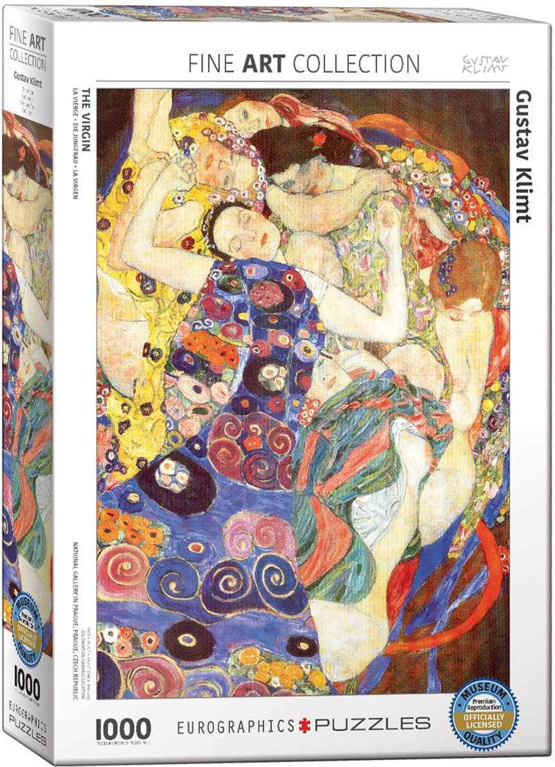 Pussel 1000 bitar - The Virgin, Gustav Klimt