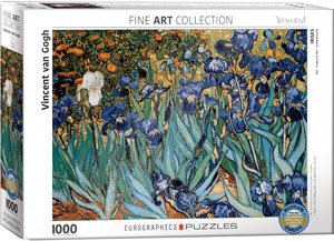 Pussel 1000 bitar - Irises, Vincent van Gogh