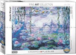 Pussel 1000 bitar "Water Lilies" - Claude Monet