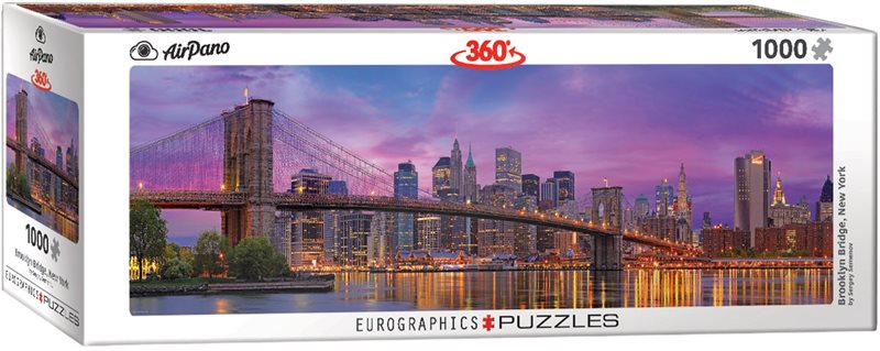 Pussel 1000 bitar Brooklyn Bridge New York
