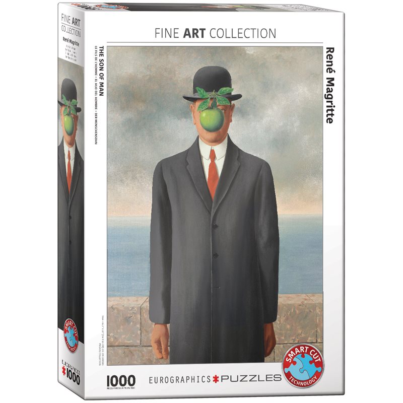 Pussel 1000 bitar - Son of Man, Rene Magritte