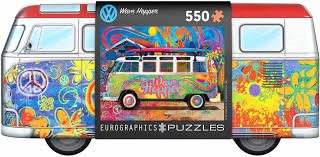 Pussel i plåtburk 550 bitar "Bus - Wave Hopper"