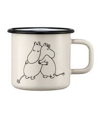 Emaljmugg "Mumin 80" 37 cl