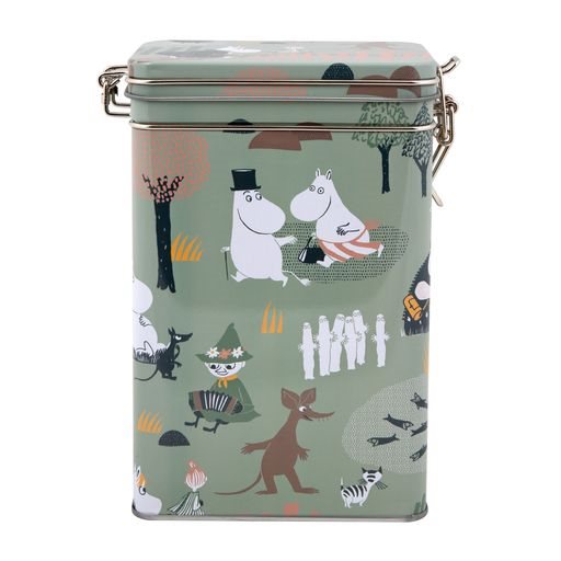Kaffeburk Mumin Skogsutflykt Grön