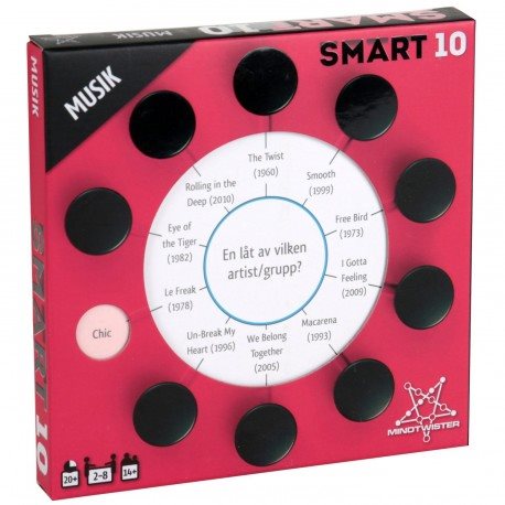 Smart10 frågekort - Musik