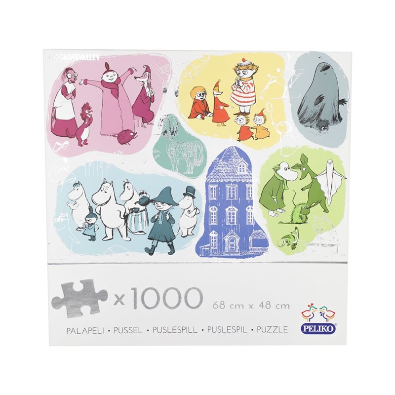 Pussel 1000 bitar - Mumin Sketch