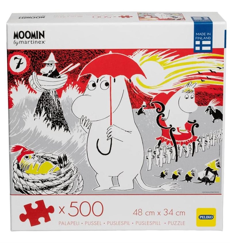 Pussel 500 bitar "Mumin Comic Book Cover 7"