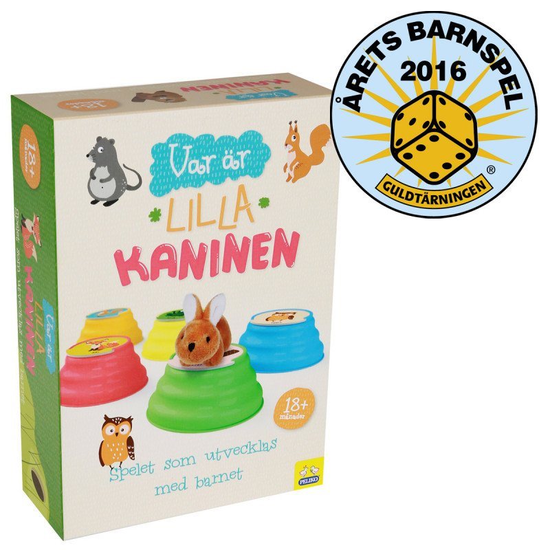 Var är lilla kanin (från 18 mån)