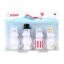 Mumin Badfigurer 4-pack