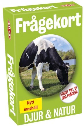 Frågekort i Kortspelsask – Djur & Natur