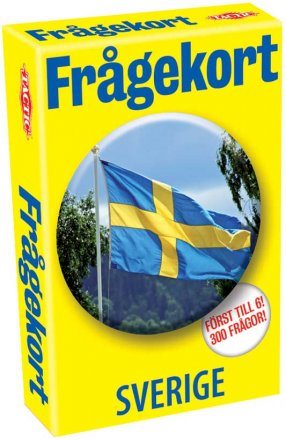 Frågekort i Kortspelsask – Sverige
