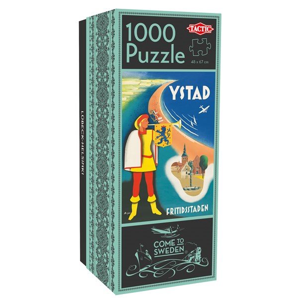 Pussel 1000 bitar "Come to Sweden - Ystad"