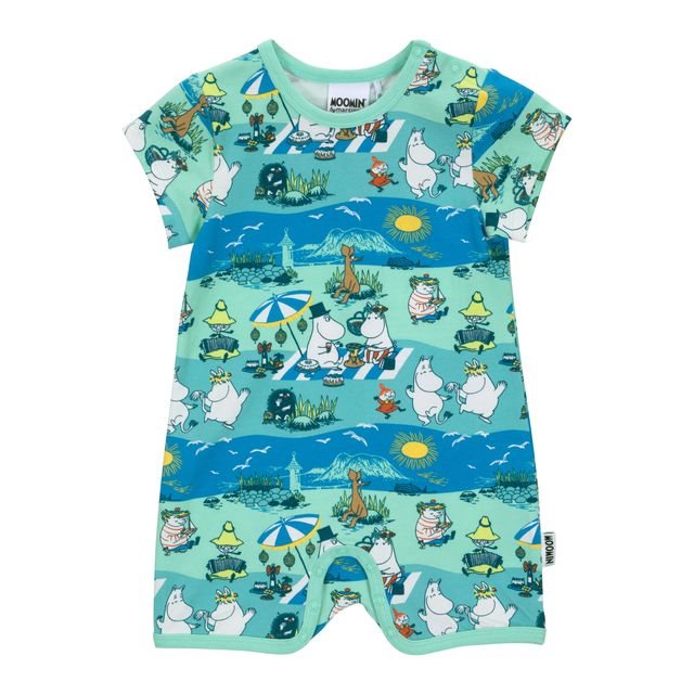 Playsuit Stranddag Turkos stl 74