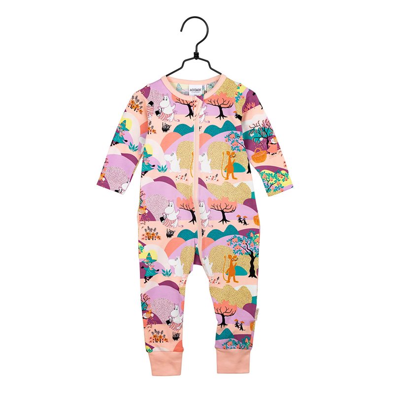 Pyjamas Mumindalen rosa stl 74