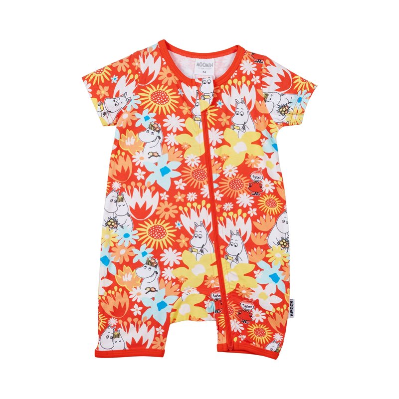 Playsuit Somrig Röd stl 68