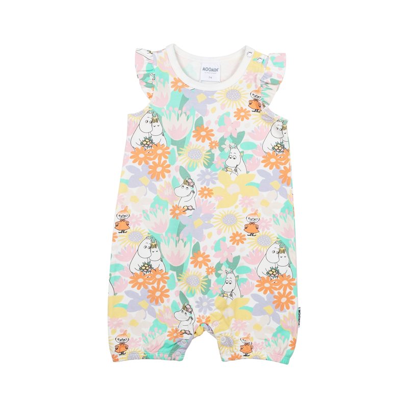Playsuit Somrigt Vit stl 68