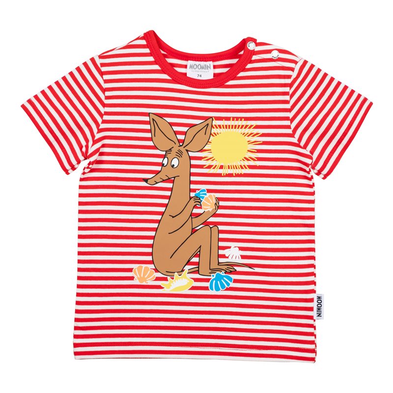 T-shirt Sniff Röd stl 110