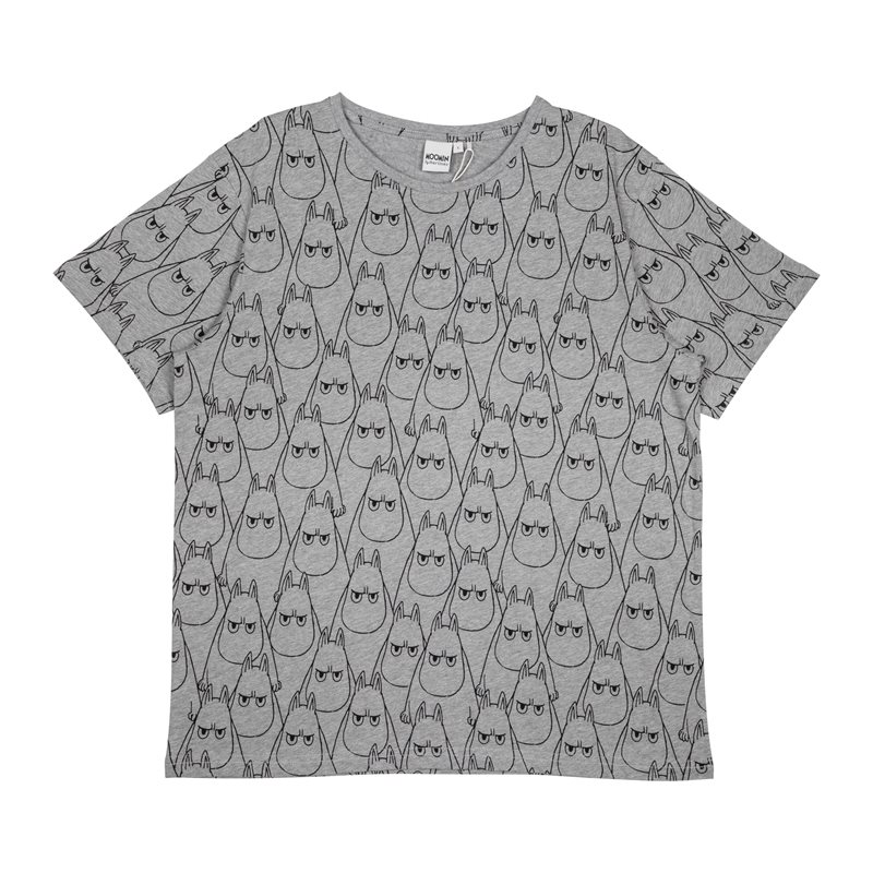 T-shirt Mumin "Ilsak" Grå stl S