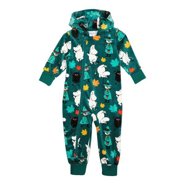Overall velour Hurtig Grön stl 74
