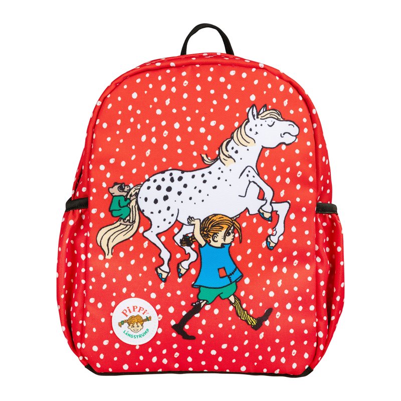 Ryggsäck Pippi Kram röd