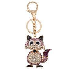 Nyckelring Charm Räv