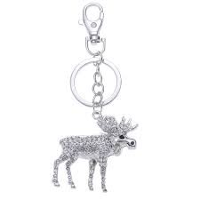 Nyckelring Charm Älg
