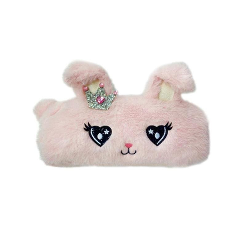 Pennfodral Flyffy Kanin Rosa