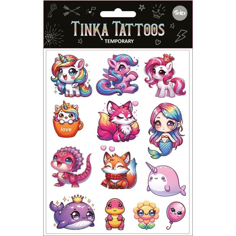 Tatuering "Söta Figurer"