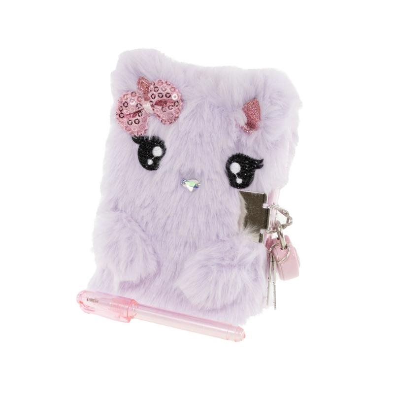 Dagbok mini "Katt" med lås och penna