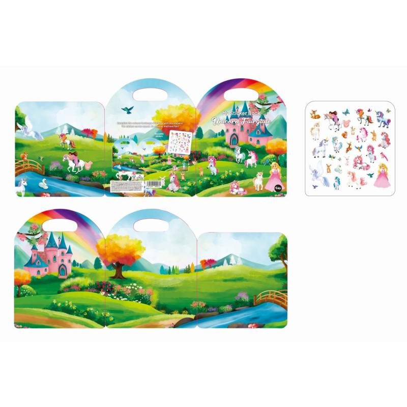 My Stickers Book Unicorn Fairytale