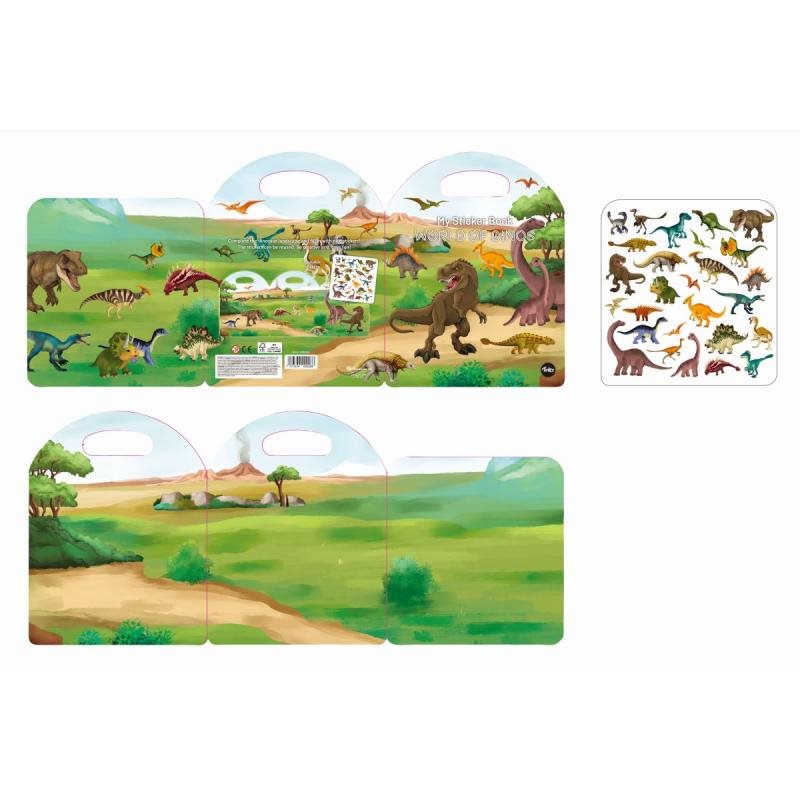 My Stickers Book World of Dinos
