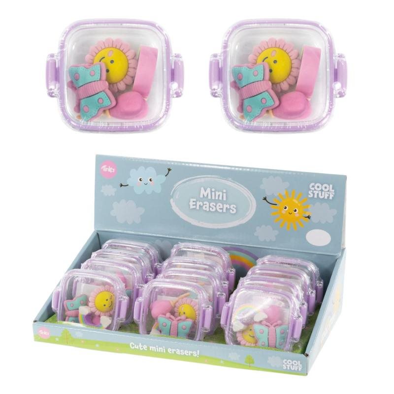 Suddgummi 4-pack i liten låda
