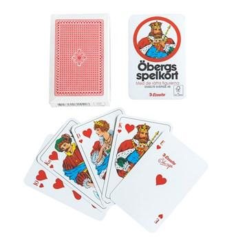 Spelkort Öbergs Poker FSC röd 