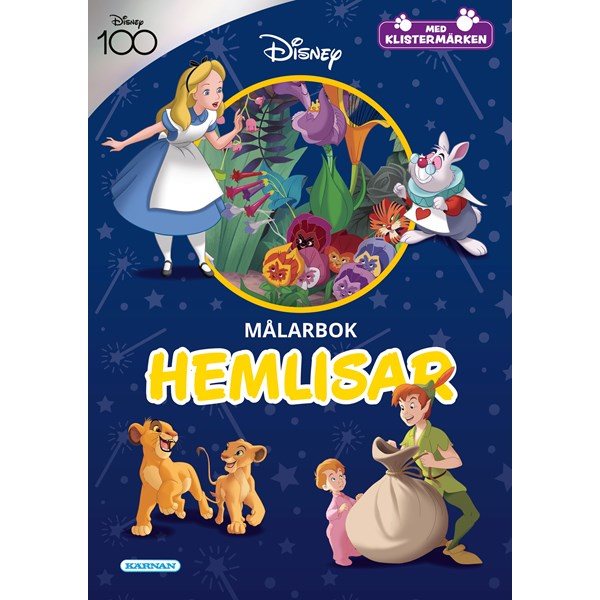 Målarbok - Disney hemlisar