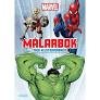Målarbok med klistermärken Marvel