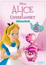 Målarbok - Alice i Underlandet