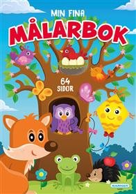 Målarbok - Min fina målarbok