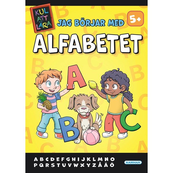 Jag börjar med alfabetet - Pysselbok