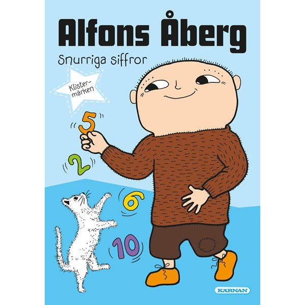 Pysselbok - Alfons Åberg snurriga siffror