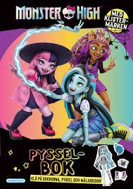Pysselbok med klistermärken Monster High