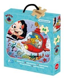 Träpussel Bamse och havets hemlighet 30 bitar