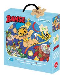 Pussel 40 bitar "Bamse i rymden"