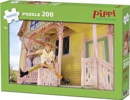 Pussel 200 bitar Pippi Långstrump